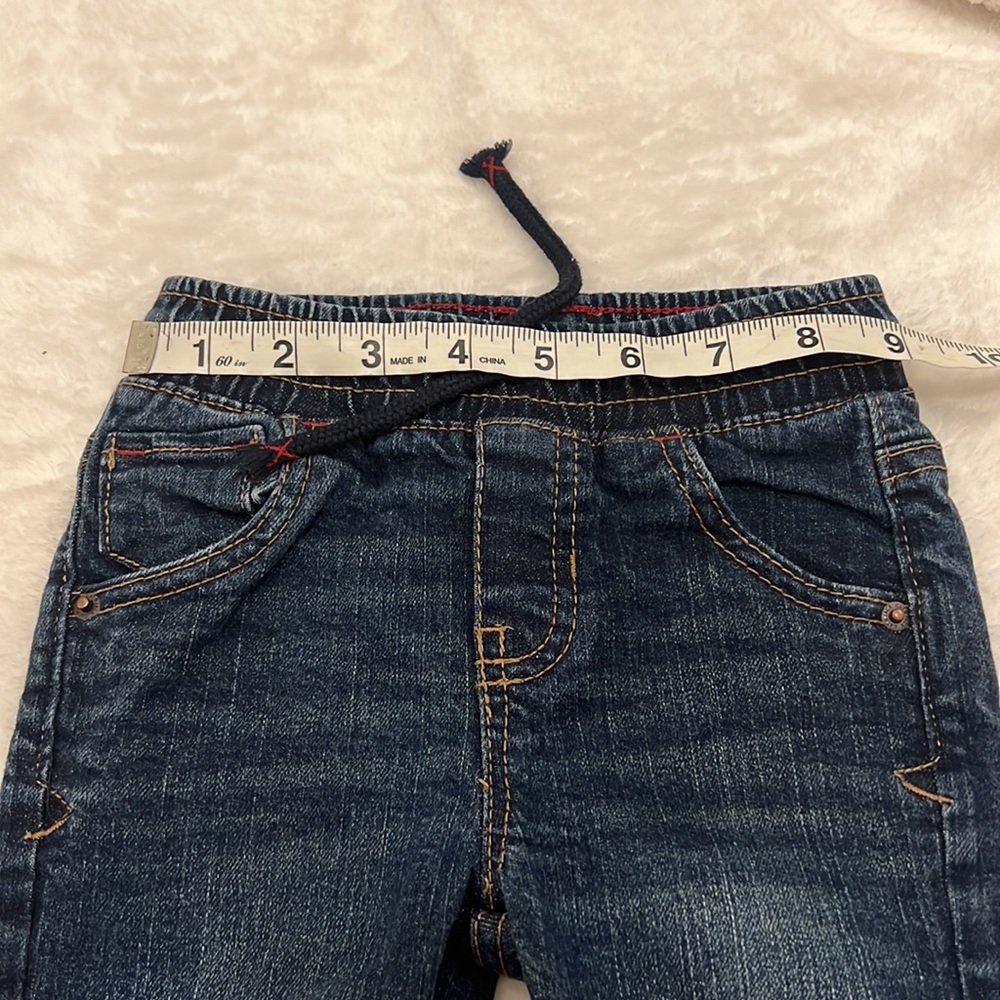 Cat & Jack straight leg jean with jogger style drawstring waist band - Picture 9 of 9